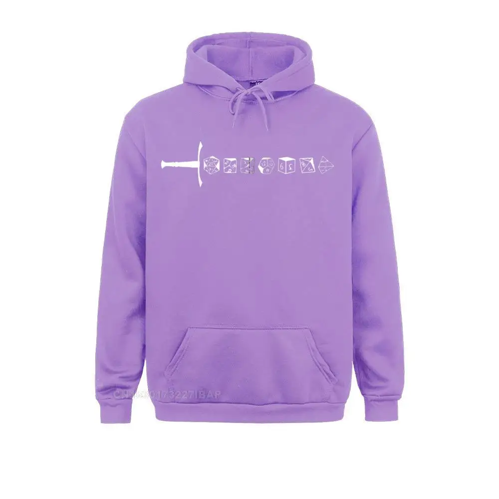 thumbnail image 1 of Sudadera con capucha y cremallera para adultos, juego de rol de fantasía, espada y dados poliédricos, 2021, 1 of 5