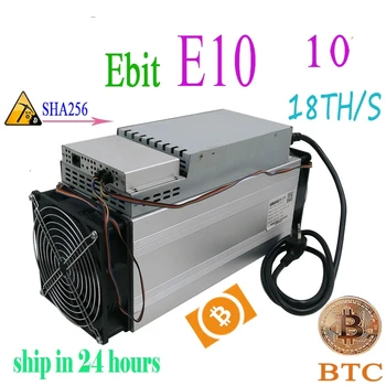 

Used Asic miner Ebit E10 18T SHA256 with psu Bitecoin BCH BTC Miner Economical Mining Server Delivery within 24 hours