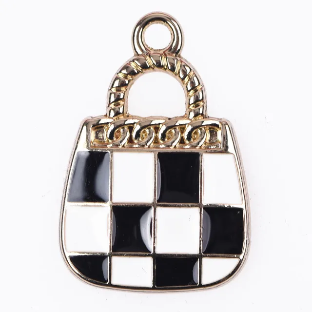 1 Pcs Metal Croc Shoes Charms Pink Women Bags Decoration Black Formal Hat Lady Bracelet Accessories Perfume Bottle Girl Gidt b8467