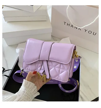 

Small bag women bag 2020 popular new wave summer fashion broadband women's shoulder messenger bag girl wild small square bag