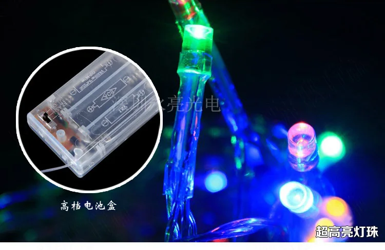 И формирующая листы для кровли 4 м 40LED Медь Водонепроницаемый Батарея красочных огней освещения цепи Рождества праздника свадьбы сайта декоративные огни производитель