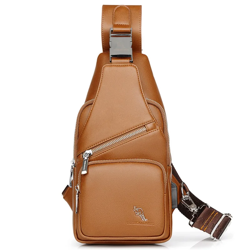 

Daishu Men's Bag Chest Pack Men Crossbody Bag Fashion Casual Backpack Ha-055
