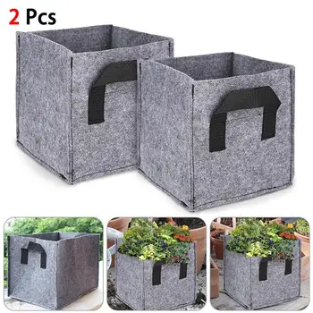 

Plant Growth Non-woven Fabric Planting Bag Balcony Vegetable and Fruit Bag Moisturizing jardin Vertical Garden seedling pot