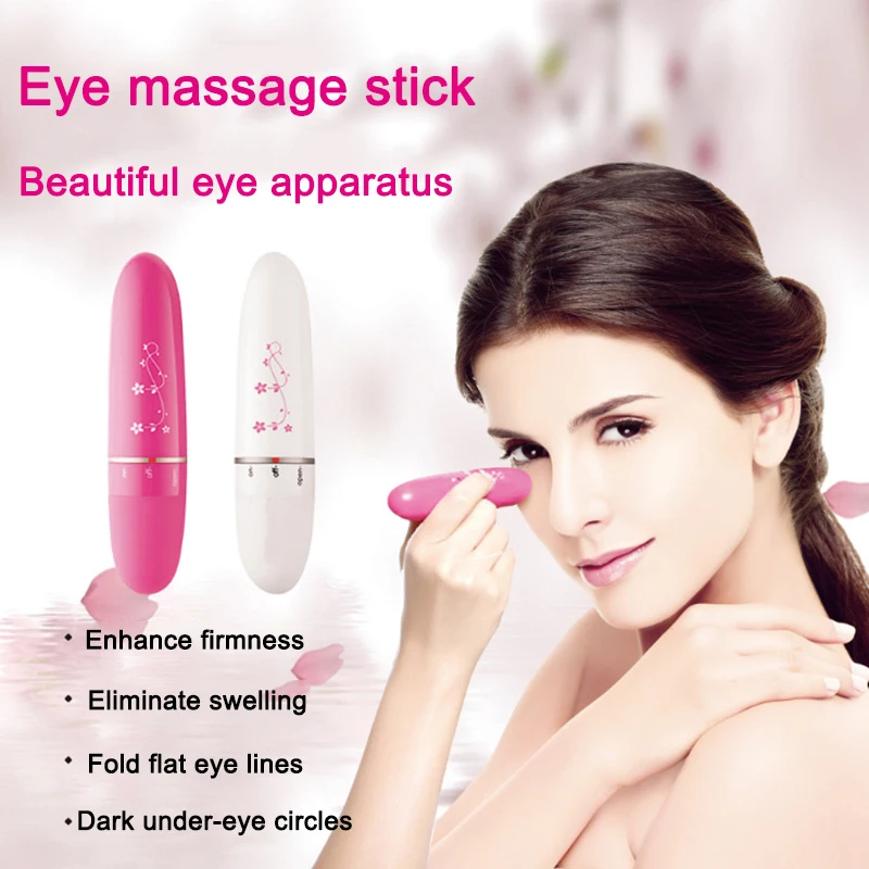 

Mini Eye Massage Device Electric Eye Massager Vibration Anti Bag Pouch Anti-wrinkle Pen Beauty Massager