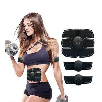 

Battery Home Abdominal EMS Slimming Fat Burning Massage Simulator Comprehensive Muscle Training Workout Hip Stimulator Belt