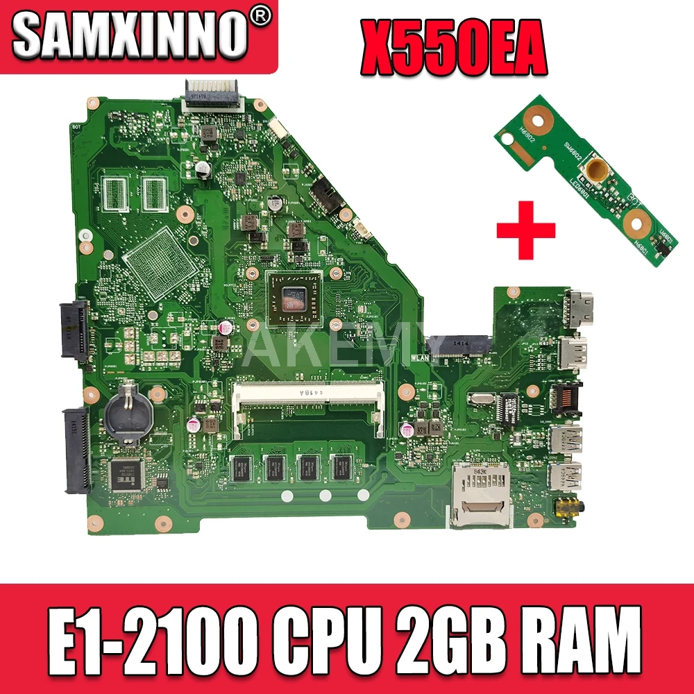 Carte mère AMD E1-Series E1-2500 60NB03Q0-MBH200 pour Asus X552EP