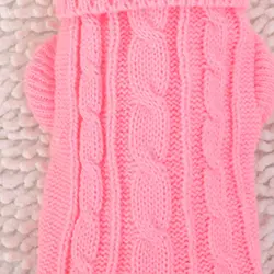 Зимний вязаный свитер для собак Одежда для чихуахуа зимний Трикотажный Джемпер со щенком Зимний вязаный свитер для собак