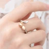 Cremation Jewelry Ring for Ashes Adjustable Cute Cat Urn Rings Holder for Pet Ashes Cremation Urn Keepsake Memorial Ring 6
