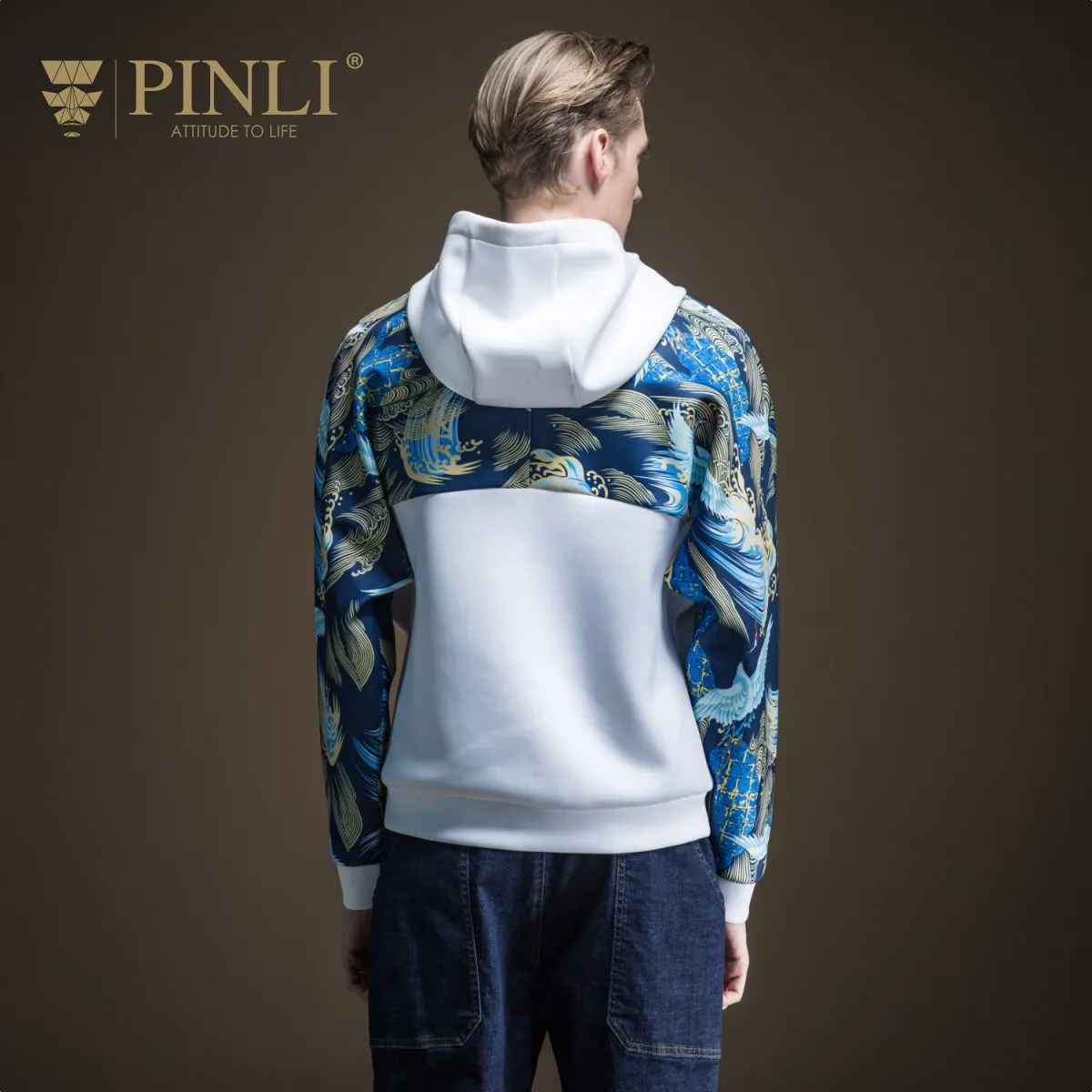 Moletom, распродажа, полная, не тонкая, Moleton Masculino, Дворцовый Pinli, осень, новая мужская одежда, китайский костюм с принтом, B193309148