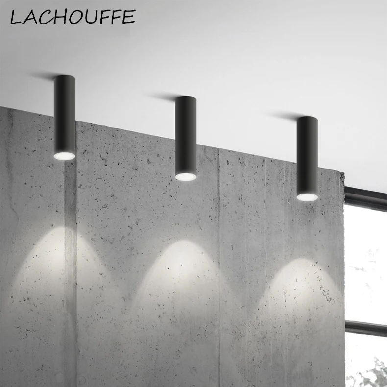 

Modern Simple Led Ceiling Lamp Noridic Cylindrical Ceiling Light Fixtures for Corridor Stairs Aisle Industrial Decor Luminaire