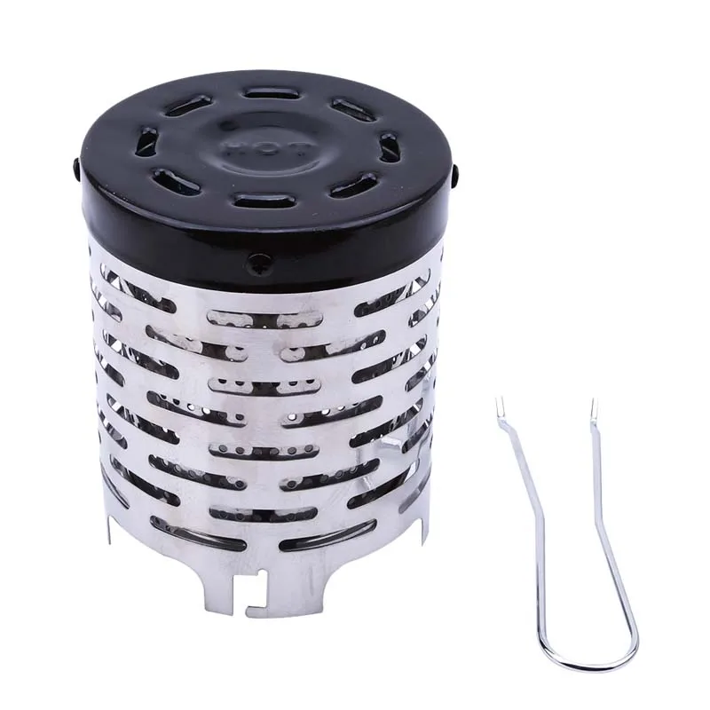 Outdoor Cooker Lid Camping Stainless Steel Portable Stove Cap for Fishing Tent Picnic BBQ Cover | Спорт и развлечения