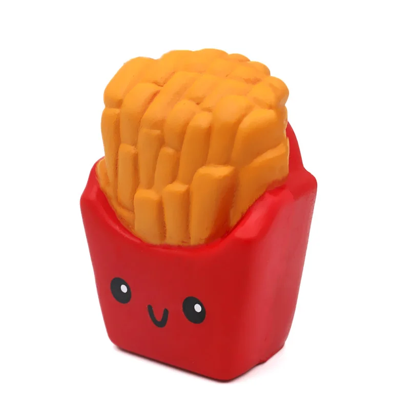 Детская Новая кухня картофель фри ролевые игры сжимаемые игрушки пластиковый миниатюрный еда девушки Развивающие игрушки для детей стресс Расслабляющая игрушка J75