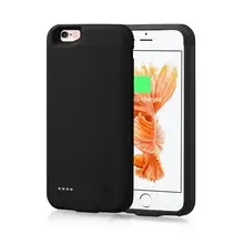 Para o iphone 6s 7 8 caso carregador de bateria 2800mah externo power bank capa de carregamento para o iphone 6s 7 8 bateria caso