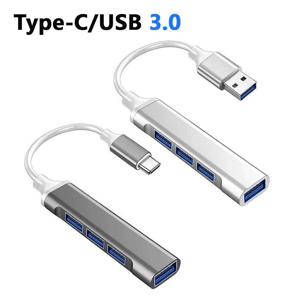 USB-разветвитель с 4 портами и поддержкой OTG для HUAWEI Xiaomi Lenovo Macbook | Компьютеры офис