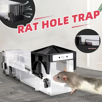 

1PC Mousetrap Humane Mouse Trap Cage Live Catch and Release Smart No Killing Reusable Mice Kitchen Trap Garden Mousetrap 2020