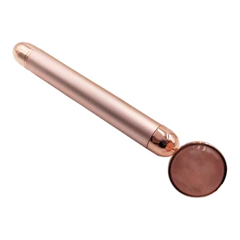 

Vibration Lifting Roller Portable Bar Face Massager Anti Aging Rose Quartz Tools Waterproof Skin Care Tightening Electric