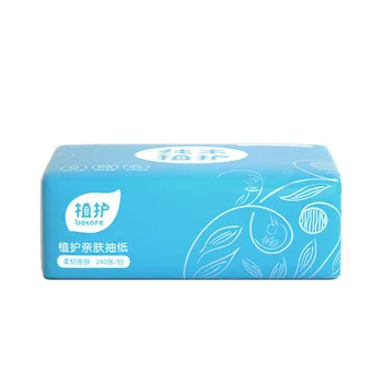 

240sheets Paper Napkin Extractable Toilet Paper Soft Wood Pulp Pumping Tissue Napkin Household use