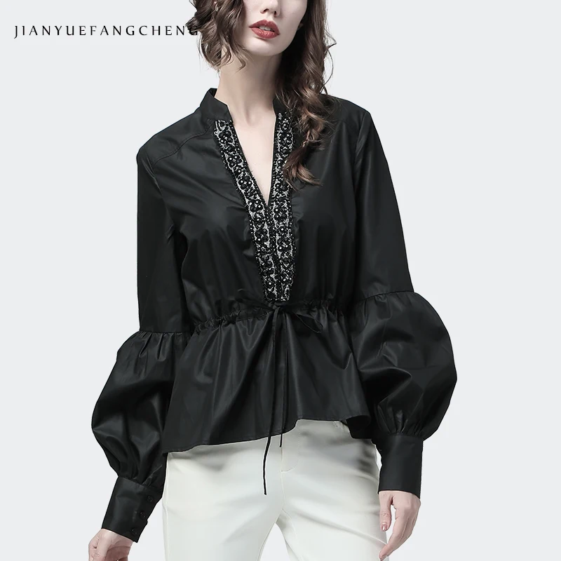 LD LINDA DELLA Fashion Runway Autumn Vintage Long