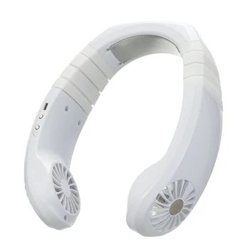 

Cooler Portable Fan Neck Cooler Neck Hanging Fan Three-speed Adjustable USB Fan Lower Noise Strong Airflow for Outdoor Sports