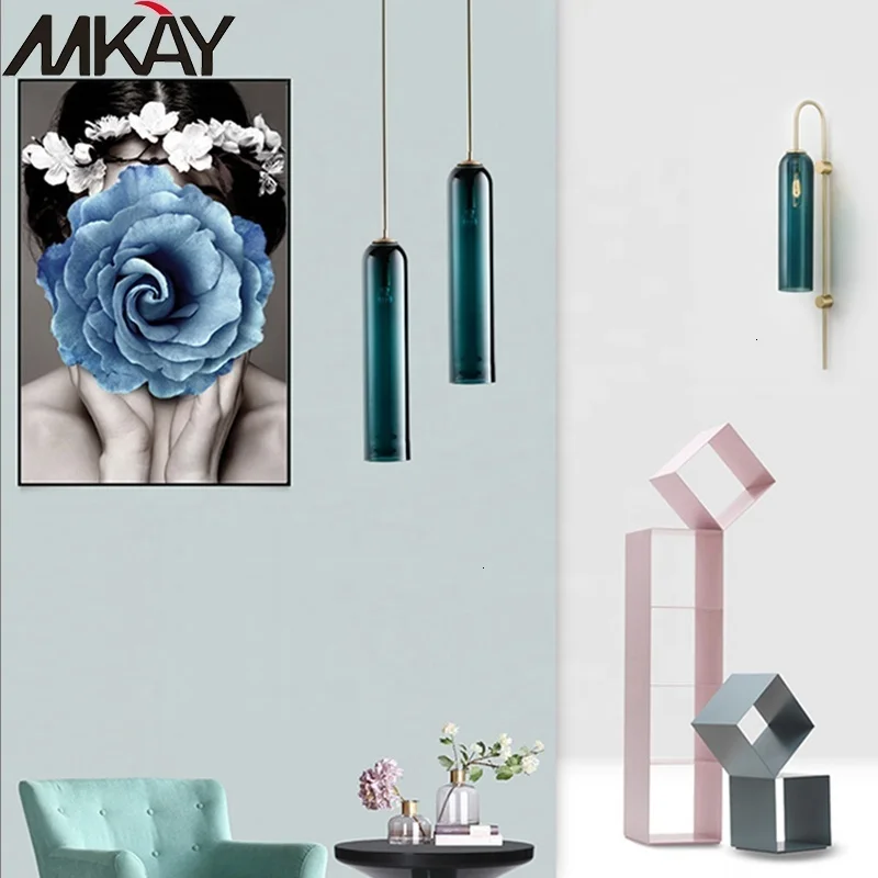 High Quality Home Unique Perfect Copper Smoky Gray Color Glass Pendant Lamp For Bar Lamparas De Techo Colgante