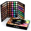 Palette Maquillage de fards à paupières, 120 couleurs scintillantes