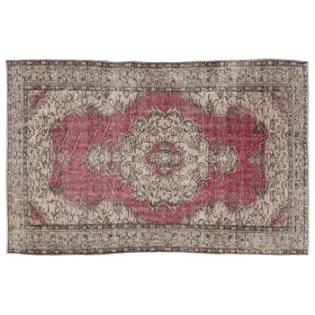 

Handmade Natural Vintage Turkish Area Rug 151x238 Cm-4'11''X7'10''