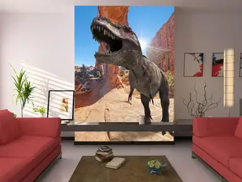 

[Self-Adhesive] 3D Dinosaur 903 Wall Paper mural Wall Print Decal Wall Murals