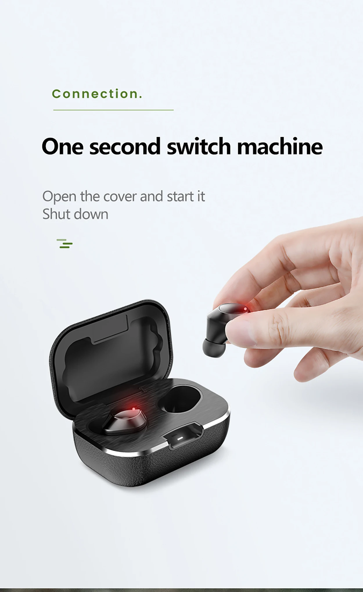 N70 Bluetooth наушники 5,0 Bluetooth гарнитура Беспроводные наушники с микрофоном беспроводная зарядка для телефона
