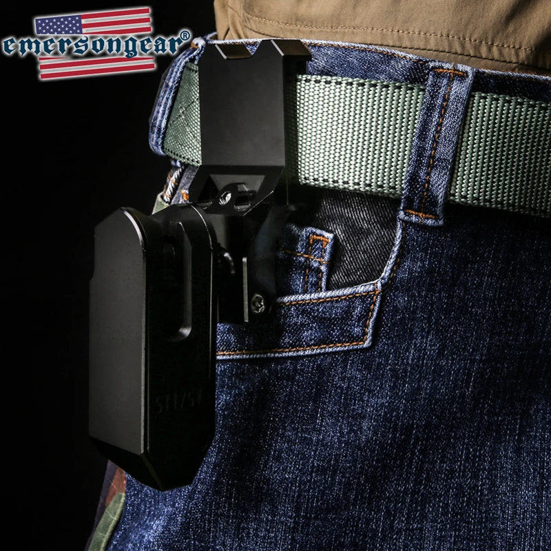 Emerson МАОСП IPSC USPSA 3-кобура пистолета GLOCK CZ 1911 SV/ИППП AA Стиль Алюминий Страйкбольное ружье Принадлежности для охоты черный