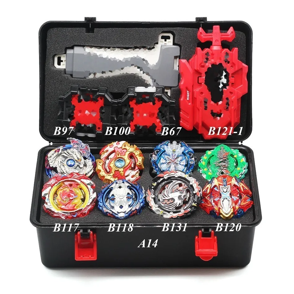 Bey Bay Burst Set Toys Gyro Battle Arena Metal Fusion Fighting Gyro With Launcher Battle Spinning Top Blade Blades Toys Kid Gift - Цвет: Combination A14