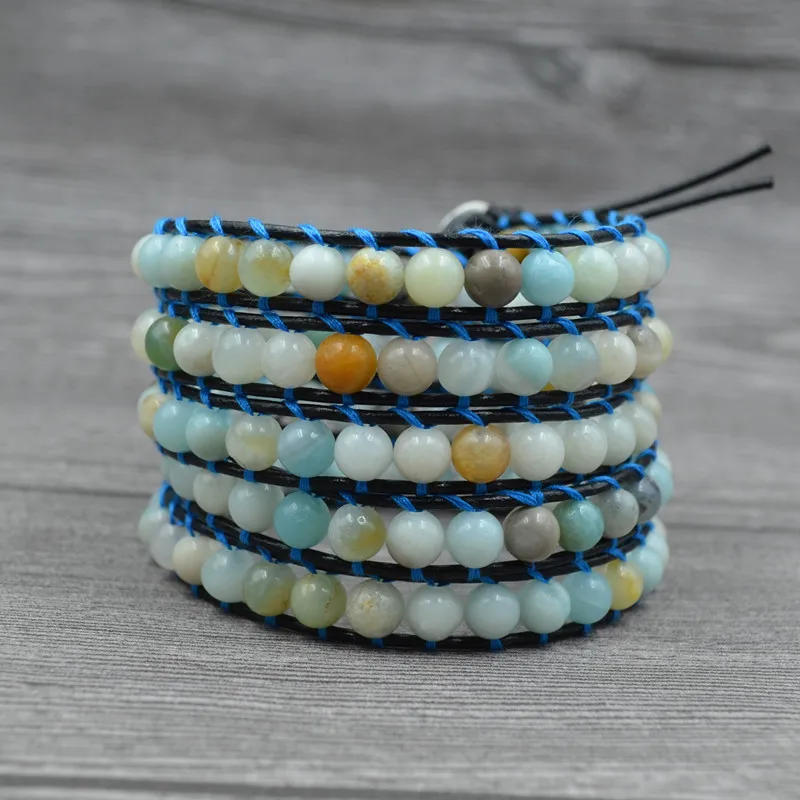 

Bohemian sweet hand-beaded multi-layer fashion bracelet designer shows your charm