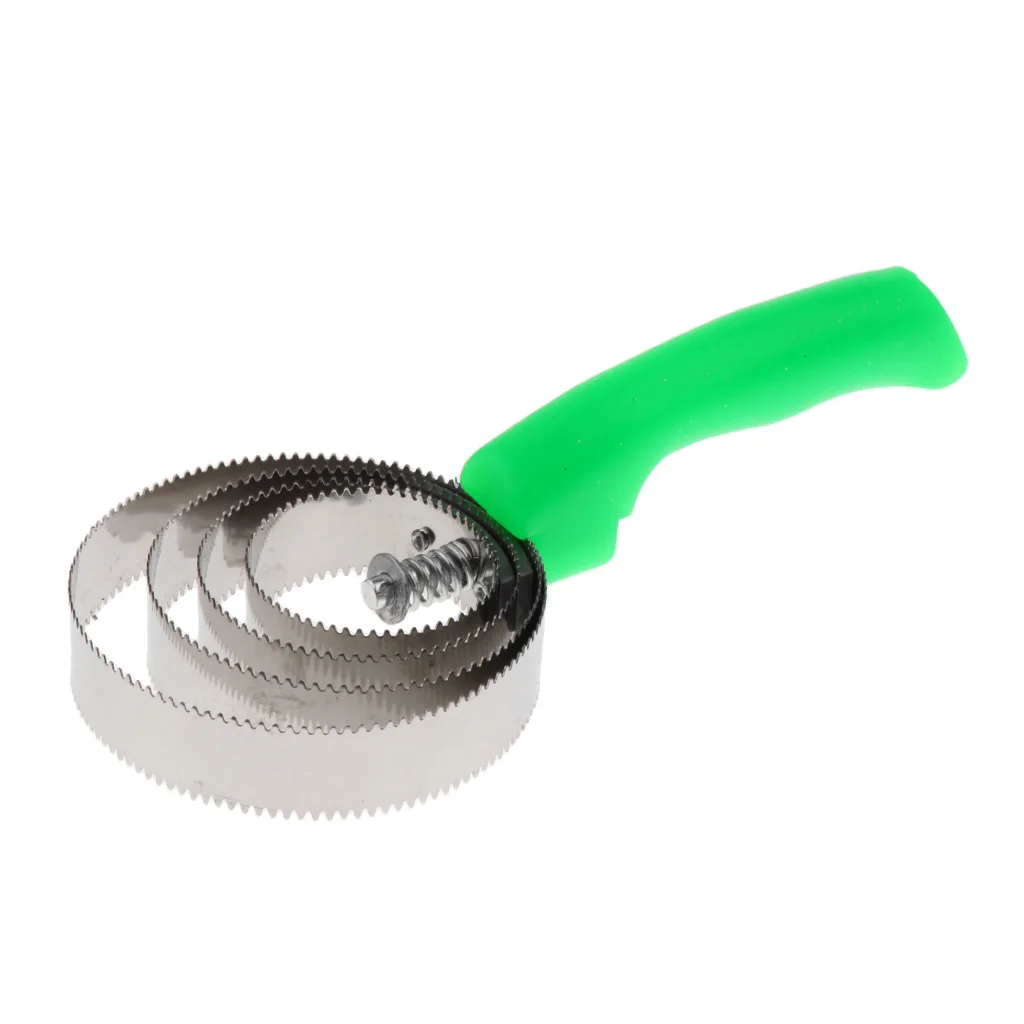 Equestrian Horse Currycomb - Stainless Steel Curry Groomer Pet Cat Dog