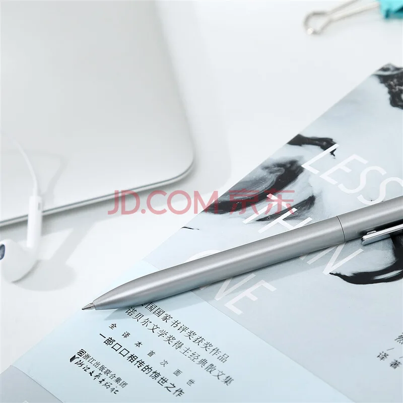 Justplay J.Zao Metal Sign Pen 0.5mm Signing Pen PREMEC Smooth Switzerland Refill MiKuni Japan Ink PK Xiaomi Pen (11)