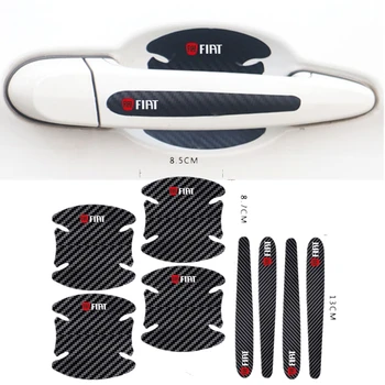 

Car door Handle Protection Film car Sticker for FIAT JUNTO abarth 500 stilo ducato palio bravo doblo Car styling