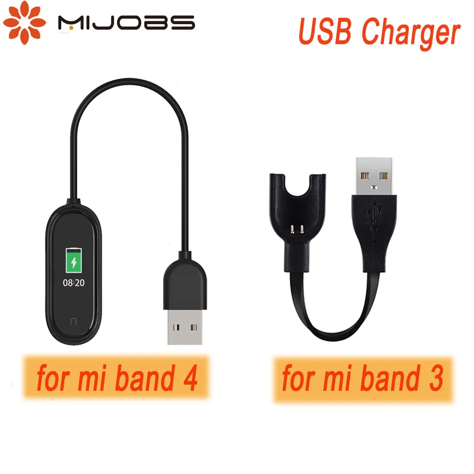

Mijobs Charger Cable for Xiaomi mi band 3 Chargers Cord for mi band 4 Replace Accessories Mi Band 3 Bracelet USB Charging Cable