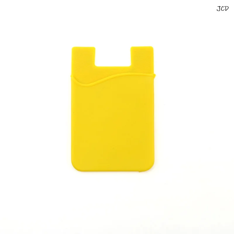Double Pocket Silicone Phone & Card Holder Sticker - Set of 2