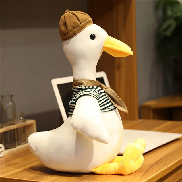 white duck plush