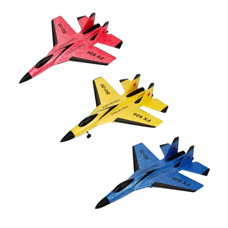 SU-35 RC Plane 2.4G Remote Control Aircraft RC plane EPP Foam Electric Outdoor RTF Radio Tail Pusher Quadcopter Glider RC Model