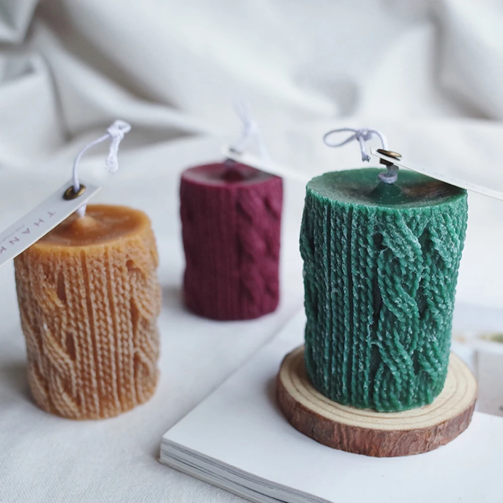 DIY свечи мыло делая прессформу эфирные масла Ароматерапия украшения силиконовые