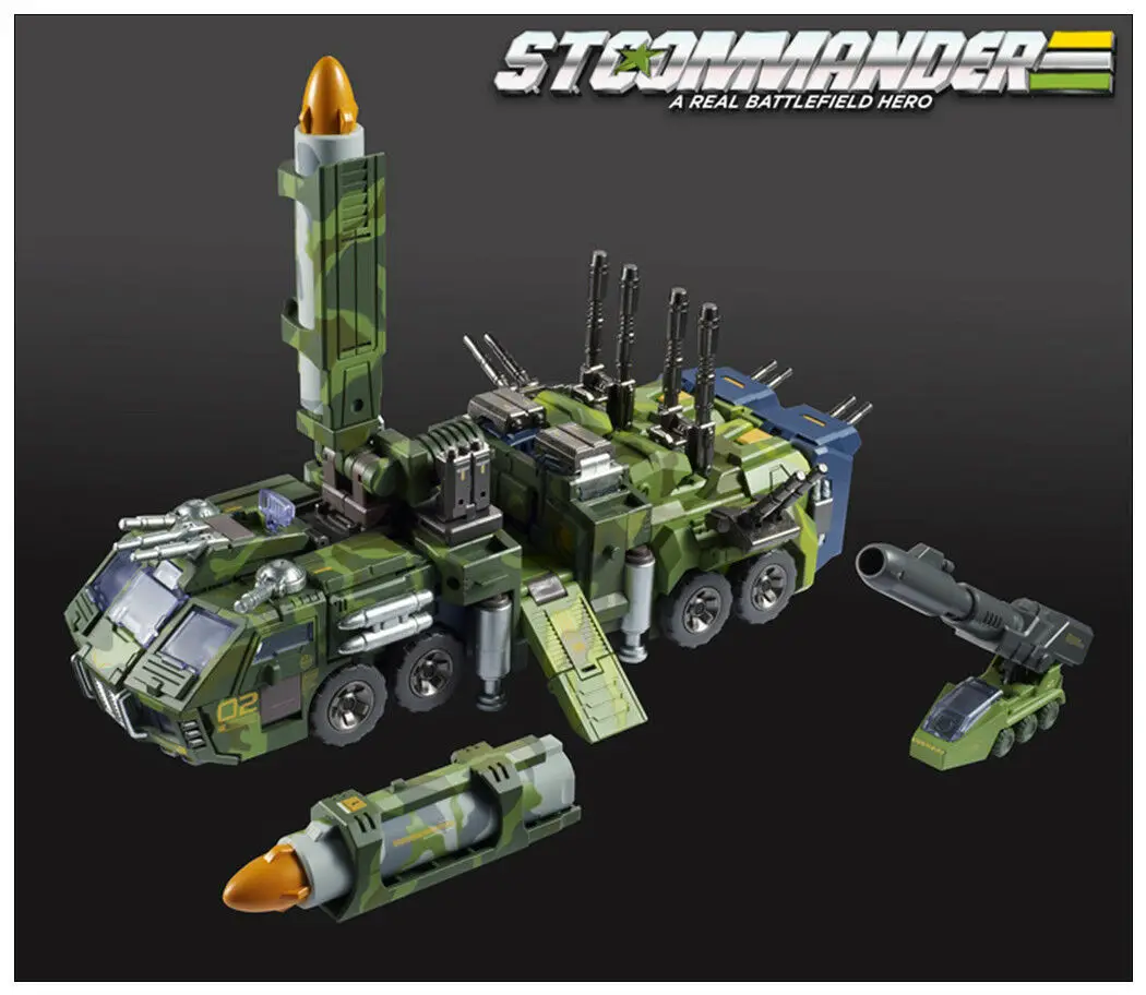 TFC Toys STC-01B Supreme Techtial Commander OP Jungle версия трансформации фигурки