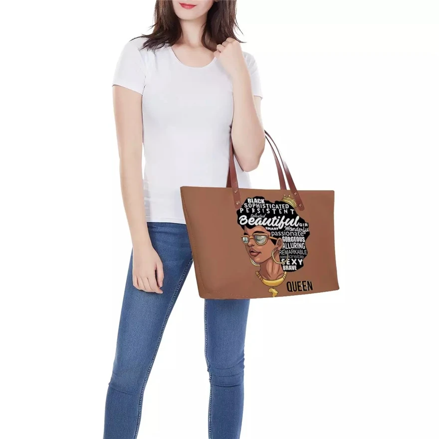 FORUDESIGNS/черные женские сумки в африканском стиле для девочек дамские Роскошные