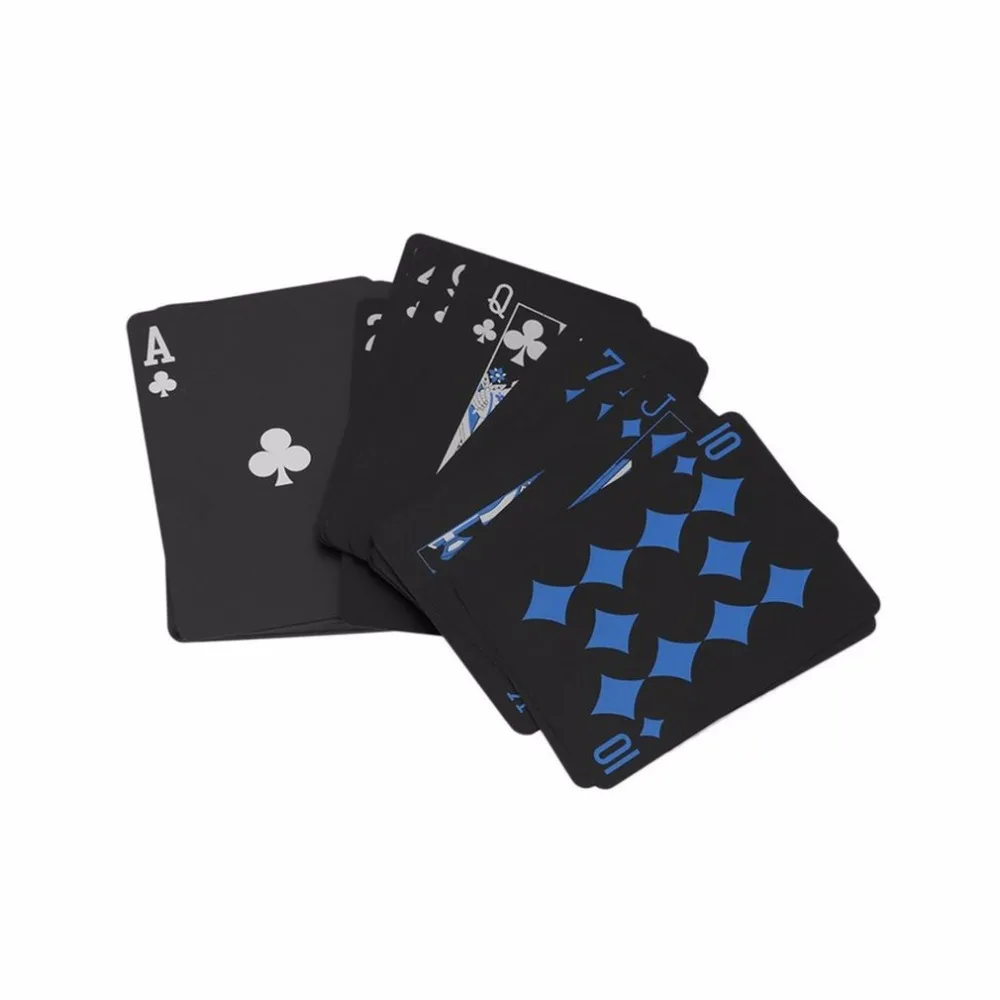19 Новые водонепроницаемые ПВХ карты для покера пластиковые игральные карты трендовые палубные классические магические трюки инструмент