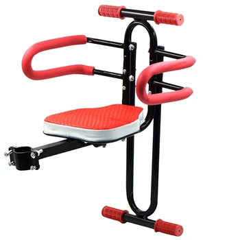 

Electric Bicycle Child seat Max load 60kg bike back Baby Chair with Armrest Guard Bar eco-friendly for 2.5 to 7 years old kids