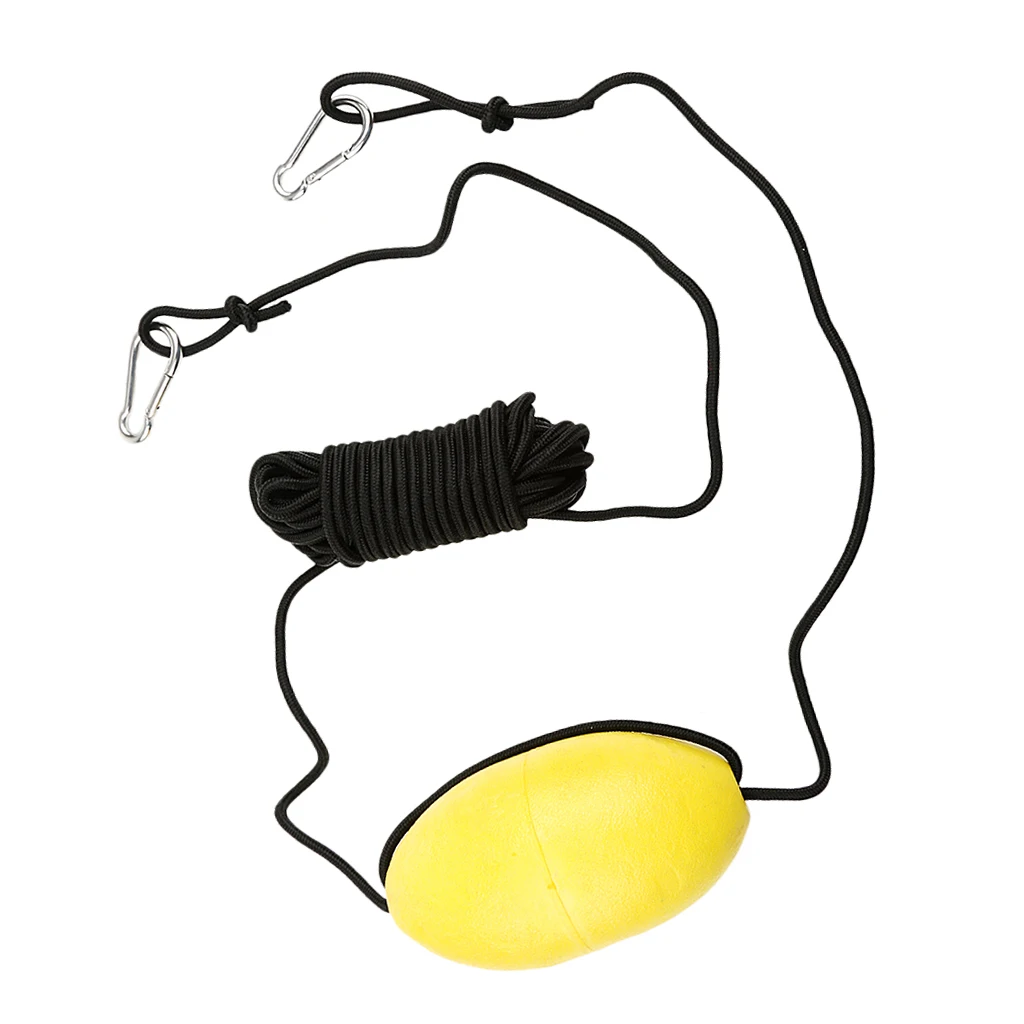 Premium Kayak Tow Rope Throw Line EVA Floats Drifting Kayaking Accessory