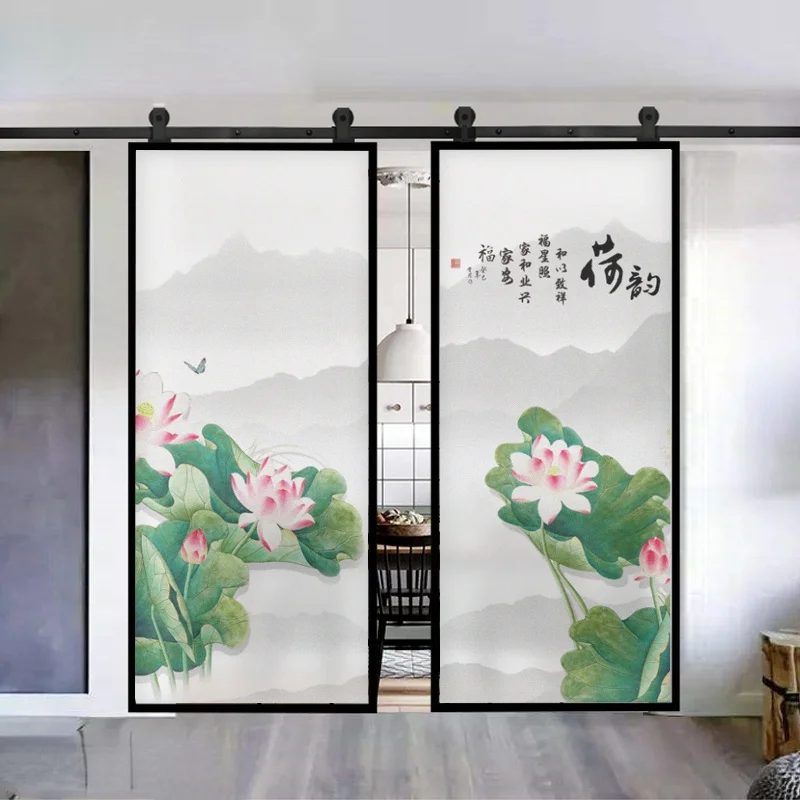 

Window Film Louts Glass Sticker Bathroom Opaque Anti-peep Film Decorative Film Window Tint for Home