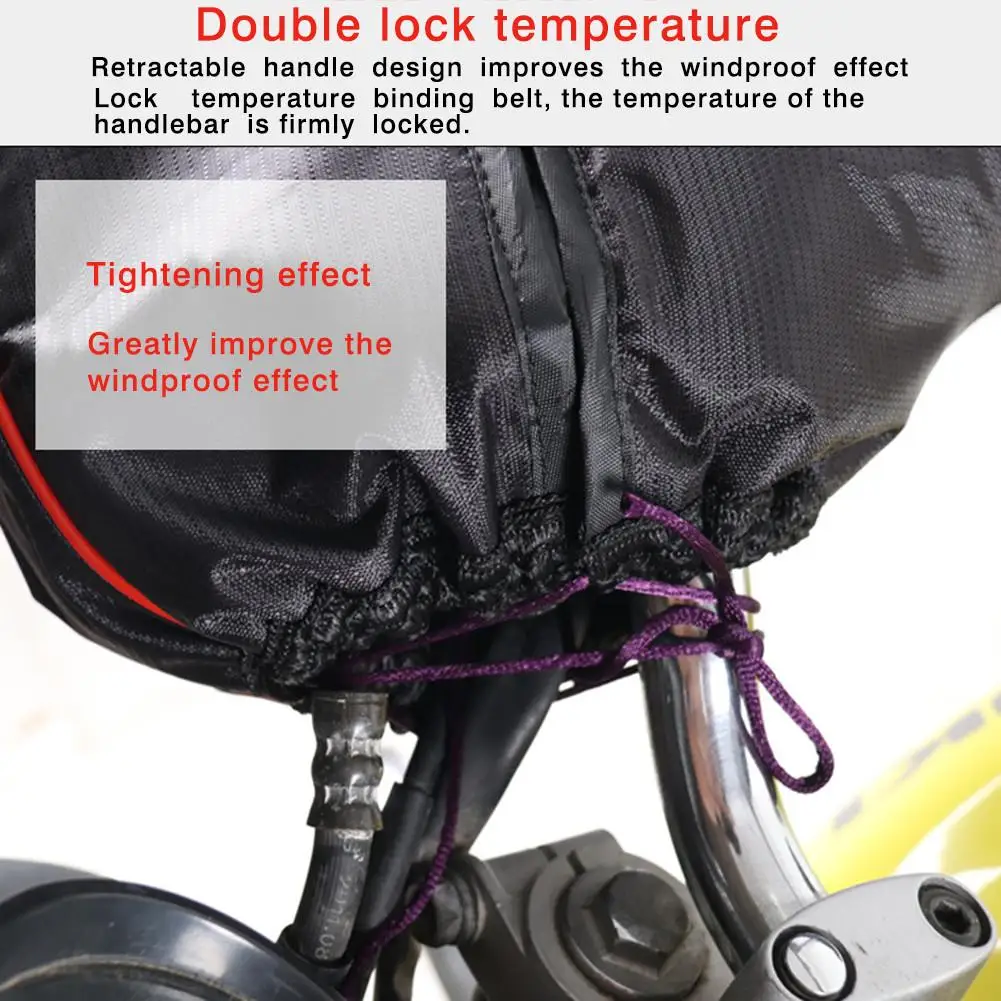 Motorrad Hand Lenker Handschuhe mit Reflektierende Streifen Handschuhe Winddicht Winter Verdicken Wärmer Motorrad/Roller Lenker Muffs Motorrad Hand Lenker Handschuhe mit Reflektierende Streifen Handschuhe Winddicht Winter Verdicken Wärmer Motorrad/Roller Lenker Muffs