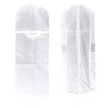 

Dress Bag Bridal Gown Long Clothes Bags Protector Case Dustproof Cover Wedding Dresses Garment clothing Dust Cover 180*60*10cm