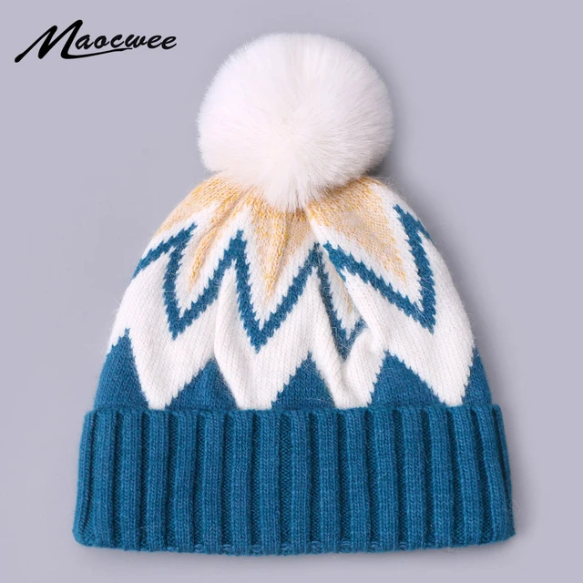 Mixed knit beanie - bonnet