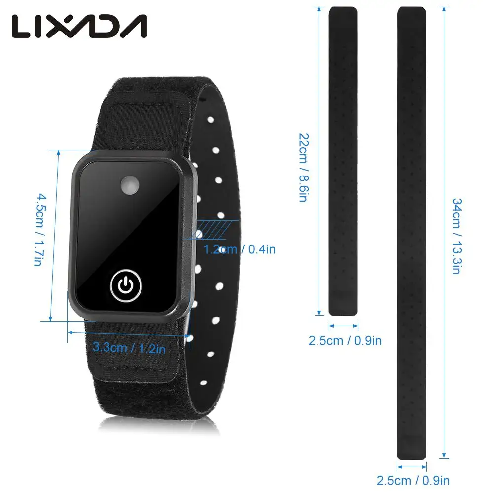

Hot New Heart Rate Monitor Armband ANT+ / BT Double Mode Heart Rate Monitor Arm Strap Runner Cycling Fitness Tracker