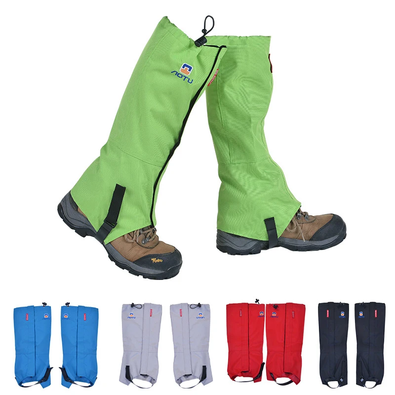 

Outdoor Hiking Leg Gaiters Snow Boot Gaiter Waterproof Walking High Leg Cover Anti-tear Oxford Cloth for Climbing Hunting Ski